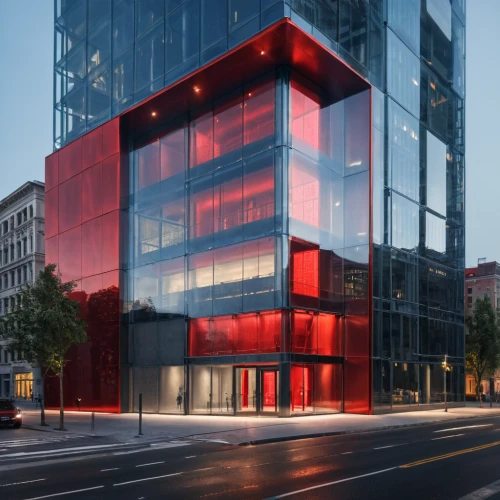glass facade,glass building,glass facades,red milan,new building,northeastern,hoboken condos for sale,office building,office buildings,berlin center,cubic house,metal cladding,modern building,kirrarchitecture,modern office,willis building,modern architecture,music conservatory,corporate headquarters,structural glass