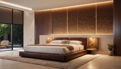 room divider,modern decor,interior modern design,contemporary decor,sleeping room,modern room,luxury home interior,bamboo curtain,gold wall,interior decoration,canopy bed,great room,interior design,patterned wood decoration,stucco wall,guest room,wall plaster,wall lamp,interior decor,bedroom,Photography,General,Commercial