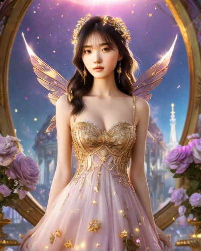 rosa 'the fairy,rosa ' the fairy,fairy queen,fairy tale character,rosa ' amber cover,fairy,child fairy,flower fairy,little girl fairy,fairy galaxy,fantasy picture,zodiac sign libra,faerie,cinderella,vanessa (butterfly),baroque angel,faery,fantasy portrait,libra,queen of the night