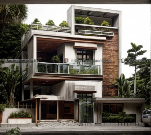 modern house,3d rendering,build by mirza golam pir,residential house,modern architecture,landscape design sydney,cubic house,frame house,garden elevation,render,residential,eco-construction,exterior decoration,residence,two story house,core renovation,landscape designers sydney,contemporary,block balcony,modern building,Architecture,Villa Residence,Modern,Organic Modernism 2