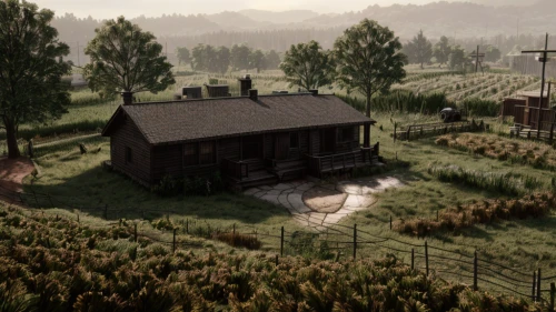 farmstead,the cabin in the mountains,homestead,the farm,log cabin,country cottage,small cabin,farmhouse,rural,log home,farm house,outskirts,farm hut,house in the mountains,red barn,country house,summer cottage,sheds,wooden hut,salt meadow landscape