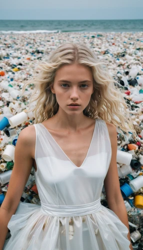 ocean pollution,plastic waste,plastic straws,plastic,waste separation,tide,plastic bottles,flotsam,fridays for future,trash land,extinction rebellion,flotsam and jetsam,environmental disaster,recycling criticism,trash the dres,recycling world,landfill,girl in white dress,tide-low,the blonde in the river,Photography,Fashion Photography,Fashion Photography 25