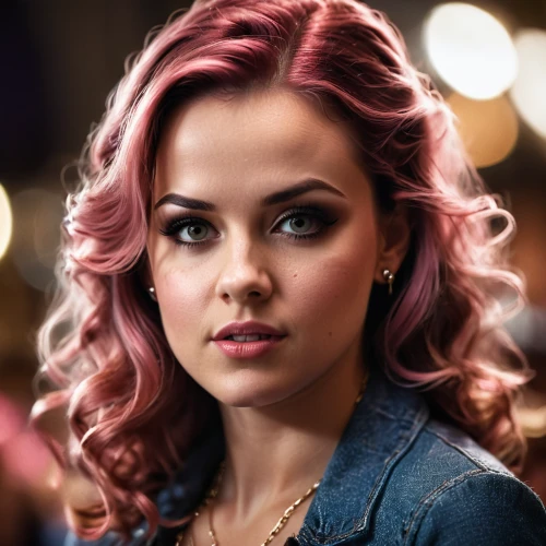 pink hair,pixie-bob,maci,harley,pink beauty,pink lady,clementine,princess sofia,clove pink,madeleine,edit icon,toni,buick encore,elenor power,retouch,hollywood actress,airbrushed,portrait background,beautiful young woman,olallieberry,Photography,General,Cinematic