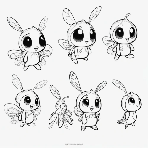 cute cartoon character,line art animals,stitch,bugs,drawing bee,rabbits,vanessa (butterfly),buterflies,bombyx mori,cute cartoon image,cartoon flowers,rabbit owl,character animation,line art children,little bunny,callophrys,two-point-ladybug,bunnies,little rabbit,line art animal,Unique,Design,Character Design