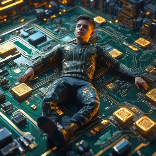circuit board,motherboard,circuitry,printed circuit board,mother board,man with a computer,matrix,electronics,pcb,graphic card,computer chip,transistors,digital compositing,electronic waste,electronic engineering,electro,computer chips,computer art,random access memory,random-access memory,Photography,General,Sci-Fi