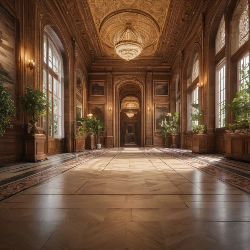hallway,louvre,entrance hall,hallway space,ballroom,neoclassical,europe palace,lobby,marble palace,villa cortine palace,hotel lobby,stately home,louvre museum,conservatory,classical architecture,hotel hall,royal interior,dandelion hall,interiors,ornate room,Photography,General,Natural