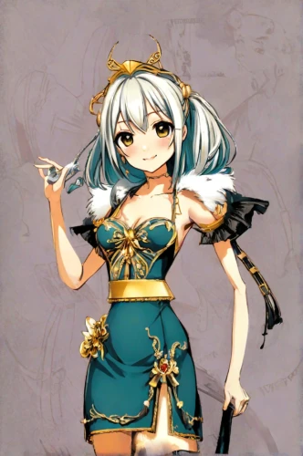 vocaloid,tiber riven,caster,wiz,hatsune miku,aqua,vanessa (butterfly),vexiernelke,piko,kayano,ruler,ashitaba,sword lily,swordswoman,elza,umiuchiwa,kotobukiya,poker primrose,fuki,lechona