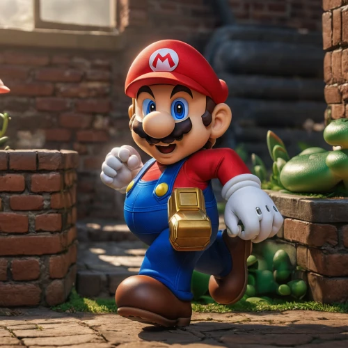 super mario,mario,super mario brothers,mario bros,plumber,luigi,fuel-bowser,3d render,nintendo,true toad,petrol-bowser,toad,smash,3d rendered,game art,odyssey,yoshi,digital compositing,wall,game character,Photography,General,Natural