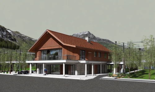 3d rendering,house in the mountains,eco hotel,house in mountains,eco-construction,chalet,mountain hut,residential house,modern house,mountain station,smart house,alpine restaurant,ski facility,timber house,ski resort,mid century house,render,prefabricated buildings,residence,carcross