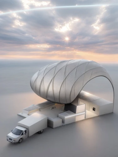 futuristic art museum,futuristic architecture,sky space concept,aerostat,concrete ship,snowhotel,cooling house,tempodrom,solar cell base,cubic house,cube stilt houses,space ship,spaceship,mobile home,cooling tower,large tent,3d rendering,hangar,igloo,indian tent,Common,Common,Natural