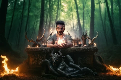 shamanic,shamanism,shaman,fantasy picture,photomanipulation,photo manipulation,fire artist,fantasy art,lord shiva,fantasy portrait,campfire,throne,the witch,photoshop manipulation,priestess,fire-eater,paganism,the enchantress,dark elf,god shiva