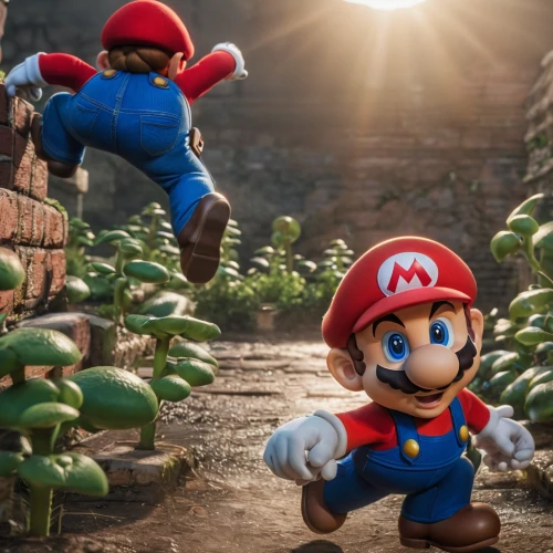 super mario brothers,super mario,mario bros,mario,luigi,nintendo,true toad,wall,toad,digital compositing,game art,toadstools,3d render,game characters,yoshi,run,videogames,farming,odyssey,rupees,Photography,General,Natural