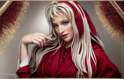 christmas woman,christmas banner,natal lily,christmas angel,miss circassian,lady in red,christmas gold and red deco,blonde girl with christmas gift,sleigh ride,yule,red gift,suit of the snow maiden,retro christmas lady,retro christmas girl,celtic queen,christmas carol,mamie van doren,red riding hood,christmas snowflake banner,pin up christmas girl,Common,Common,Fashion