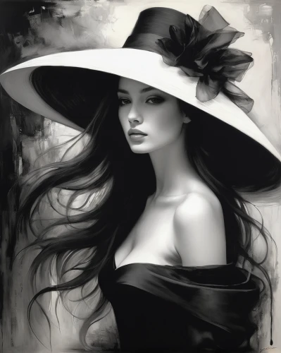 black hat,the hat of the woman,woman's hat,fashion illustration,the hat-female,panama hat,ladies hat,girl wearing hat,sun hat,womans seaside hat,womans hat,women's hat,high sun hat,beautiful bonnet,straw hat,world digital painting,hat womens,fashion vector,ordinary sun hat,yellow sun hat,Illustration,Realistic Fantasy,Realistic Fantasy 16