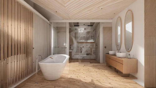 luxury bathroom,wooden sauna,modern minimalist bathroom,3d rendering,bathroom,inverted cottage,washroom,hallway space,interior design,archidaily,rest room,patterned wood decoration,sauna,render,danish room,laminated wood,wood flooring,interior modern design,shower base,modern room,Common,Common,Photography