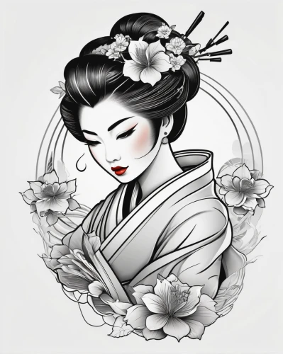 geisha girl,geisha,japanese art,japanese floral background,japanese character,plum blossom,oriental princess,plum blossoms,oriental painting,oriental girl,japanese woman,white blossom,chinese art,cool woodblock images,jasmine blossom,ikebana,junshan yinzhen,floral japanese,japanese icons,honzen-ryōri,Unique,Design,Logo Design