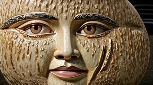 wooden mask,woman sculpture,head of garlic,wood carving,wood art,woman of straw,wooden mannequin,wooden figure,png sculpture,woman's face,golden mask,ancient egyptian girl,gold mask,carved wood,woman face,wooden doll,african art,female face,carved,wooden man