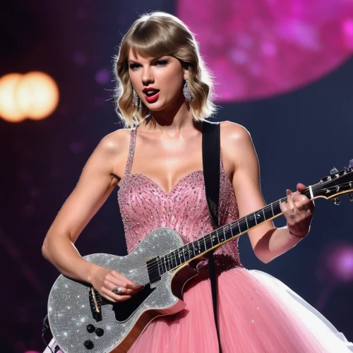 guitar,the guitar,playing the guitar,concert guitar,electric guitar,painted guitar,guitar solo,guitars,red gown,lead guitarist,guitarist,acoustic guitar,guitar pick,tayberry,guitar player,epiphone,performing,barbie doll,enchanting,telecaster