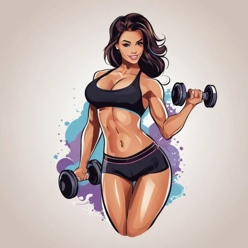 dumbbells,gym girl,workout icons,fitnes,muscle woman,workout items,fitness model,pair of dumbbells,vector illustration,fitness coach,dumbbell,fitness professional,workout equipment,strong woman,weightlifter,fitness,weight lifter,fitness and figure competition,personal trainer,muscle icon,Conceptual Art,Fantasy,Fantasy 06