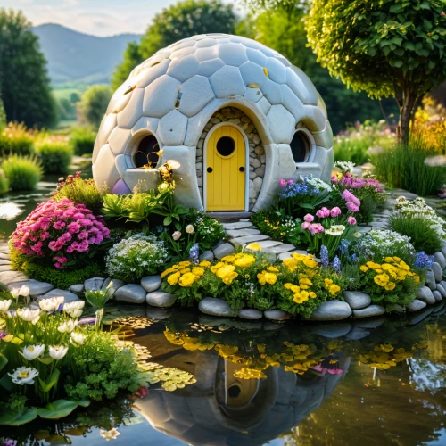 fairy house,igloo,fairy village,miniature house,hobbiton,garden decor,bee house,round hut,bee-dome,wishing well,stone oven,fairy tale castle,mushroom landscape,fairy door,insect house,flower dome,fairy world,stone garden,garden decoration,stone house,Photography,General,Natural