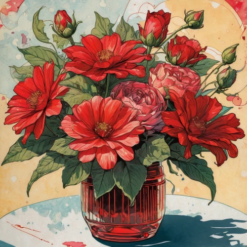 vase,flower vase,red chrysanthemum,flowers png,red dahlia,flower painting,red carnations,glass vase,vintage flowers,floral composition,red flowers,red carnation,red gerbera,chrysanthemums,dahlias,geraniums,vases,carnations,flower vases,retro flowers,Photography,General,Natural