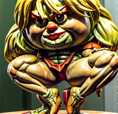 scandia gnome,muscle woman,nikuman,he-man,valentine gnome,strongman,peanut bulldog,mascot,woman frog,daruma,dumbell,bodybuilder,muscle man,the mascot,caricature,bulldog,true toad,gnome,fuel-bowser,barbarian