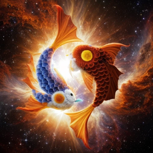 cosmic eye,fire planet,planetary system,firefox,cosmic flower,spacescraft,shaper,fractals art,v838 monocerotis,spiral nebula,mandelbrodt,star illustration,celestial bodies,space art,binary system,wormhole,celestial body,supernova,sun wing,yinyang