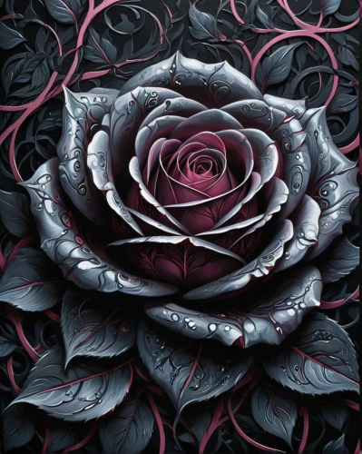 black rose,porcelain rose,rose flower illustration,seerose,landscape rose,noble roses,rose wreath,rose wrinkled,petal of a rose,petals,the sleeping rose,rose bloom,rose flower drawing,etlingera corneri,radicchio,fallen petals,the petals overlap,dried rose,fabric roses,bicolored rose,Conceptual Art,Fantasy,Fantasy 34