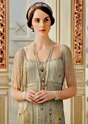 daisy jazz isobel ridley,downton abbey,felicity jones,fashionista from the 20s,elegant,elegance,jane austen,great gatsby,emile vernon,vintage dress,embellished,cepora judith,accolade,princess sofia,celtic queen,1920s,rem in arabian nights,cleopatra,pearl necklace,romantic look