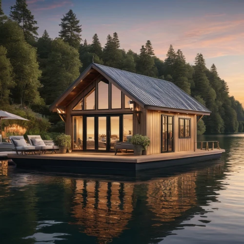 floating huts,house by the water,house with lake,boat house,boathouse,summer cottage,summer house,inverted cottage,houseboat,pool house,the cabin in the mountains,boat shed,floating over lake,log home,wooden sauna,small cabin,luxury property,wooden house,floating on the river,chalet,Photography,General,Natural