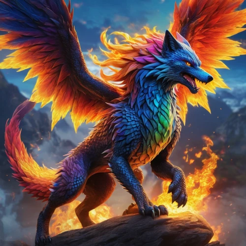 gryphon,painted dragon,griffon bruxellois,dragon fire,fire breathing dragon,griffin,garuda,dragon,dragon design,dragon li,charizard,forest dragon,phoenix rooster,draconic,fire horse,flame spirit,fire background,fawkes,phoenix,wyrm,Photography,General,Natural