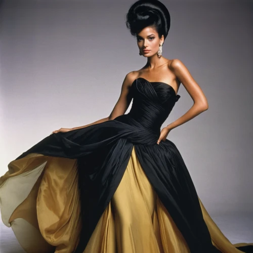 evening dress,ball gown,hoopskirt,fashion illustration,dress walk black,vintage fashion,quinceanera dresses,yellow and black,dress form,overskirt,drape,model years 1960-63,fashion design,gown,haute couture,bouffant,miss vietnam,sheath dress,callas,joan collins-hollywood,Photography,Fashion Photography,Fashion Photography 19