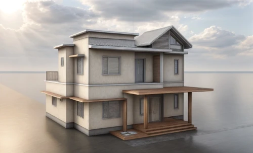 cube stilt houses,stilt house,floating huts,3d rendering,stilt houses,cubic house,house by the water,inverted cottage,lifeguard tower,house with lake,wooden house,miniature house,beach house,beachhouse,houseboat,sky apartment,render,3d render,cube house,small house,Common,Common,Natural