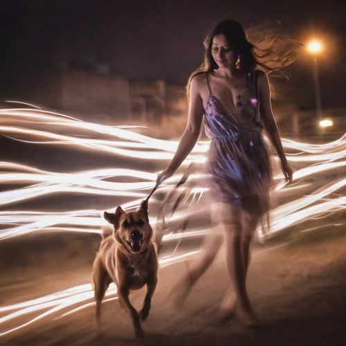 drawing with light,girl with dog,light trail,light trails,light painting,speed of light,light graffiti,dog running,lightpainting,long exposure light,street dog,dog-photography,light drawing,stray dog on road,conceptual photography,dog photography,street dogs,running dog,long exposure,light paint,Photography,Artistic Photography,Artistic Photography 04