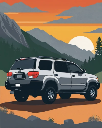 toyota 4runner,4 runner,nissan xterra,honda ridgeline,toyota tacoma,toyota fj cruiser,compact sport utility vehicle,travel trailer poster,vector illustration,honda pilot,toyota land cruiser,expedition camping vehicle,vector graphic,toyota land cruiser prado,lexus gx,nissan armada,lexus lx,ford explorer sport trac,subaru rex,toyota rav 4,Illustration,Vector,Vector 01