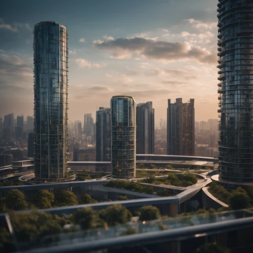 urban towers,dubai marina,tianjin,shanghai,dubai,nanjing,chongqing,tallest hotel dubai,zhengzhou,skyscapers,doha,largest hotel in dubai,international towers,shenyang,residential tower,futuristic architecture,urbanization,high rises,tall buildings,urban development,Photography,General,Cinematic