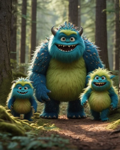 trolls,grass family,nettle family,monster's inc,family outing,three eyed monster,mulberry family,pine family,caper family,cartoon forest,happy family,minion hulk,herring family,family portrait,anthropomorphized animals,parsley family,syndrome,aaa,harmonious family,arrowroot family,Photography,General,Natural
