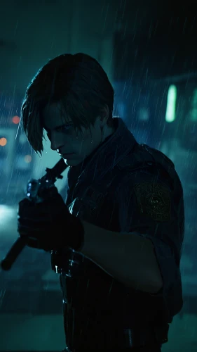 blue rain,kojima,cinematic,gunshot,heavy rain,outbreak,monsoon banner,renegade,swat,4k wallpaper,officer,holding a gun,shooter game,agent 13,screenshot,night watch,man holding gun and light,police,policeman,operator