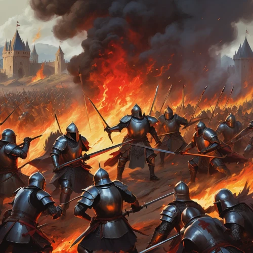 massively multiplayer online role-playing game,medieval,smouldering torches,heroic fantasy,the conflagration,the middle ages,middle ages,knight festival,wall,riot,historical battle,puy du fou,battle,conflagration,the war,cossacks,kings landing,joan of arc,burning torch,fantasy art,Conceptual Art,Fantasy,Fantasy 18