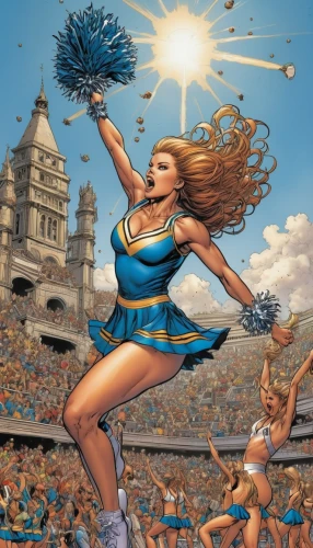 cheering,cheerleader,stadium falcon,majorette (dancer),cheerleading,cheer,brazil carnival,cheerleading uniform,you cheer,baton twirling,lazio,sprint woman,gridiron football,sports girl,spirit ball,women's lacrosse,international rules football,goddess of justice,european football championship,rio 2016,Illustration,American Style,American Style 02