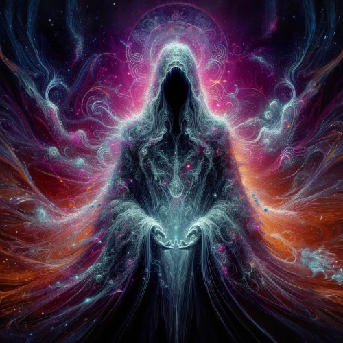 astral traveler,nebula guardian,aura,ascension,shamanic,archangel,cloak,mysticism,deity,mirror of souls,dimensional,prophet,nebula,nebula 3,transcendence,inner light,shamanism,veil,death god,aporia