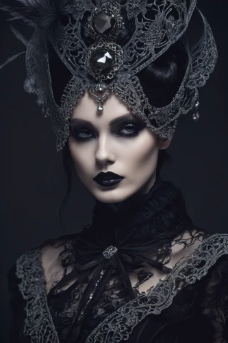 gothic fashion,gothic style,gothic woman,dark gothic mood,gothic portrait,venetian mask,victorian lady,masquerade,headpiece,headdress,the carnival of venice,black hat,victorian style,gothic,the hat of the woman,crow queen,black swan,mourning swan,goth woman,gothic dress,Photography,Fashion Photography,Fashion Photography 01