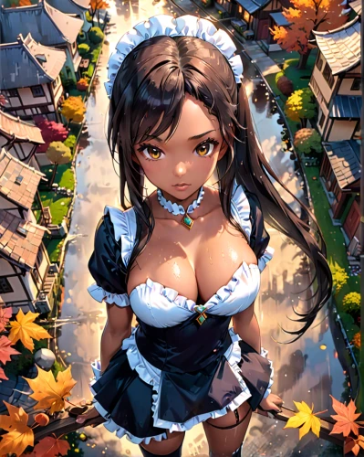 oktoberfest background,maid,autumn icon,autumn background,bridal,harvest festival,oktoberfest,bride,honmei choco,marguerite,autumn scenery,autumn daisy,bridal veil,wedding dress,bavarian,thanksgiving background,bridal dress,blooming wreath,sun bride,round autumn frame,Anime,Anime,General