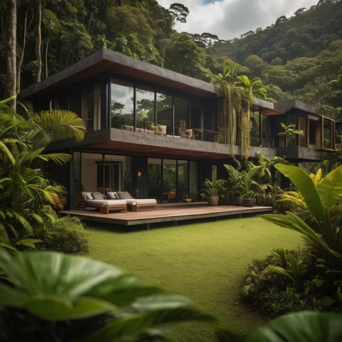 tropical greens,tropical house,tropical jungle,eco hotel,beautiful home,rain forest,luxury property,eco-construction,green living,rainforest,costa rica,valdivian temperate rain forest,greenforest,dunes house,luxury home,house in the forest,hawaii bamboo,timber house,crib,luxury real estate,Photography,General,Cinematic