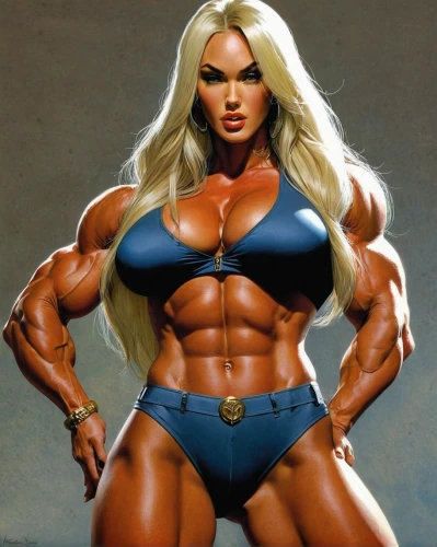 muscle woman,hard woman,body building,bodybuilder,strong woman,body-building,bodybuilding,bodybuilding supplement,anabolic,strong women,woman strong,ronda,muscular,super woman,fitness and figure competition,edge muscle,super heroine,shredded,fitness model,diet icon,Illustration,Realistic Fantasy,Realistic Fantasy 04