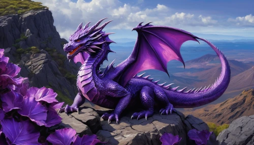 painted dragon,purple,purple landscape,dragon,wall,dragon of earth,wyrm,fantasy picture,heroic fantasy,dragon tree,draconic,purple background,fantasy art,dragons,forest dragon,5 dragon peak,purple wallpaper,rich purple,gryphon,dragon design,Photography,General,Natural