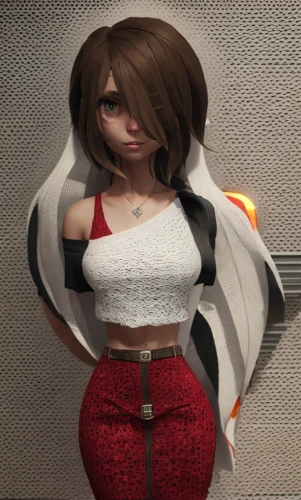 candela,anime 3d,3d model,3d rendered,3d render,character animation,female doll,vanessa (butterfly),3d figure,lady medic,3d modeling,female model,elphi,stylized,material test,honmei choco,gradient mesh,maya,vampire woman,render,Common,Common,Game
