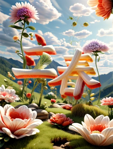 flowers png,mushroom landscape,flower painting,flower car,flower background,flower garden,cartoon flowers,flower illustrative,flower field,flowers field,floral chair,3d fantasy,3d background,springtime background,spring background,flower art,landscape background,blooming field,background image,flower illustration