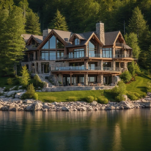 house by the water,house with lake,log home,house in the mountains,luxury property,house in mountains,beautiful home,summer cottage,chalet,luxury home,the cabin in the mountains,luxury real estate,log cabin,boat house,lake view,new england style house,cottagecore,vancouver island,cottage,large home,Photography,General,Natural