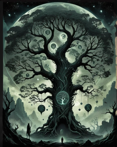tree of life,celtic tree,magic tree,the branches of the tree,circle around tree,sacred fig,bodhi tree,the roots of trees,divination,shamanism,mirror of souls,tree thoughtless,wondertree,mysticism,flourishing tree,mother earth,old tree,oak tree,druid grove,druids,Conceptual Art,Fantasy,Fantasy 34